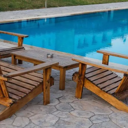 Blue And White Villa, Pool And Garden *